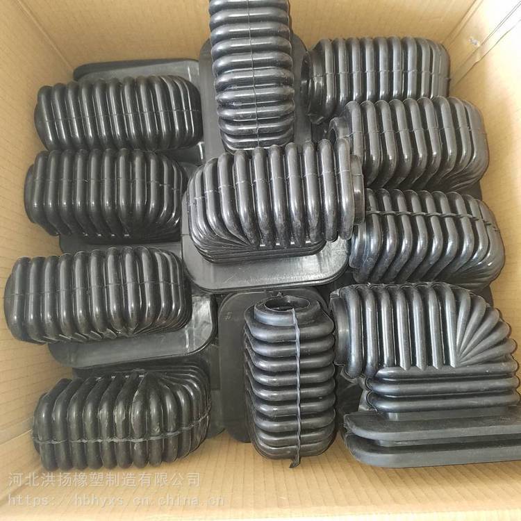 錐形橡膠防塵套 波紋橡膠護套 塔型橡膠護套 非標橡膠伸縮套定制